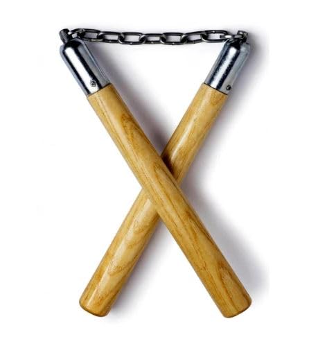 Mikado Wooden Nunchaku for Martial Arts Training