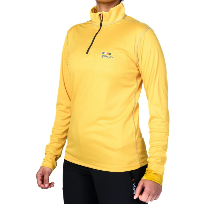 Gokyo Kalimpong Women's Black Running T-Shirt for Comfort and Performance-3
