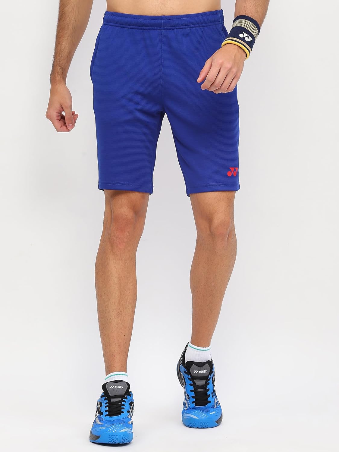 Yonex M 2751 Blue Badminton Shorts for Training & Match Play-1