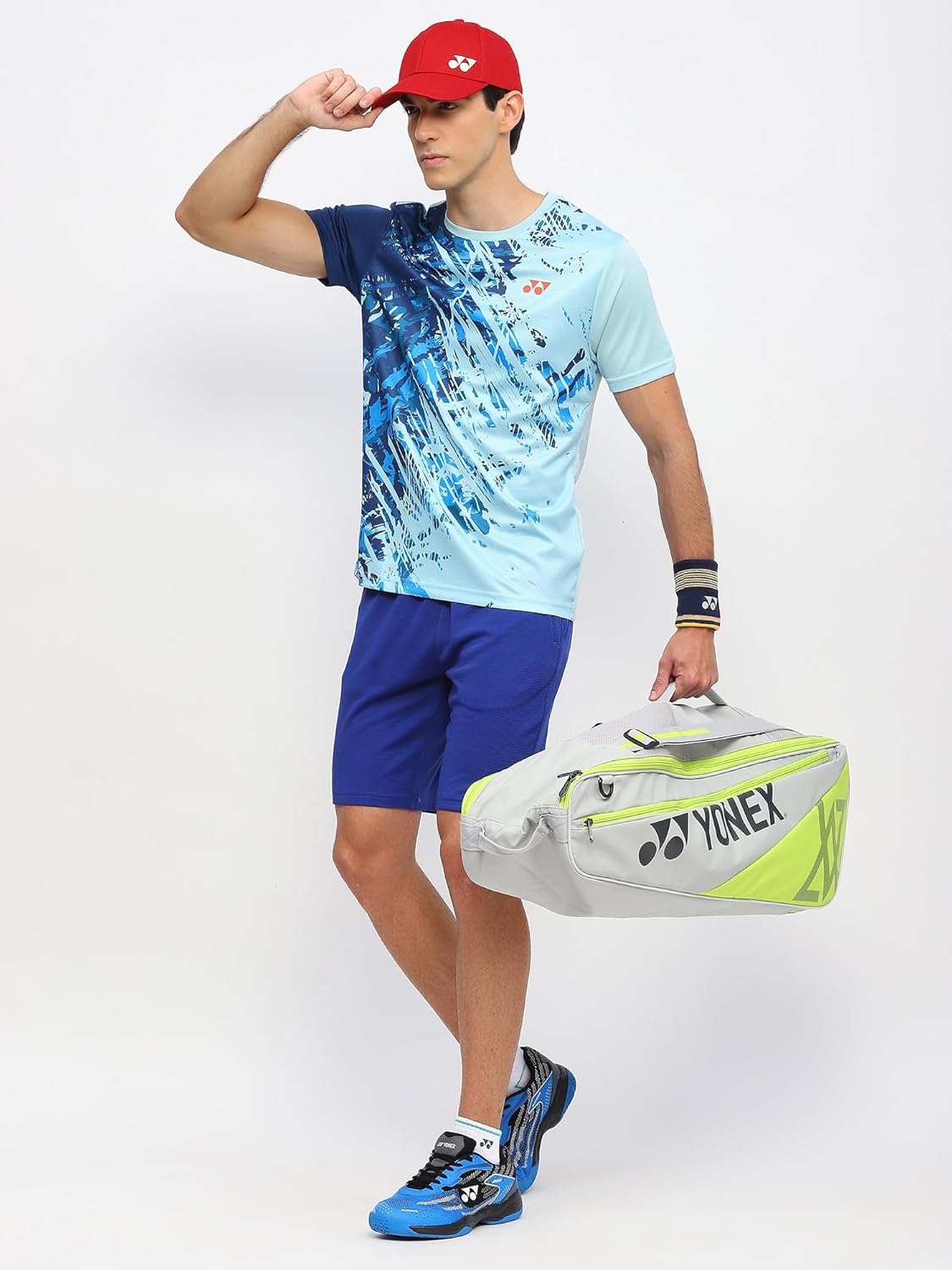 Yonex M 2751 Blue Badminton Shorts for Training & Match Play-2